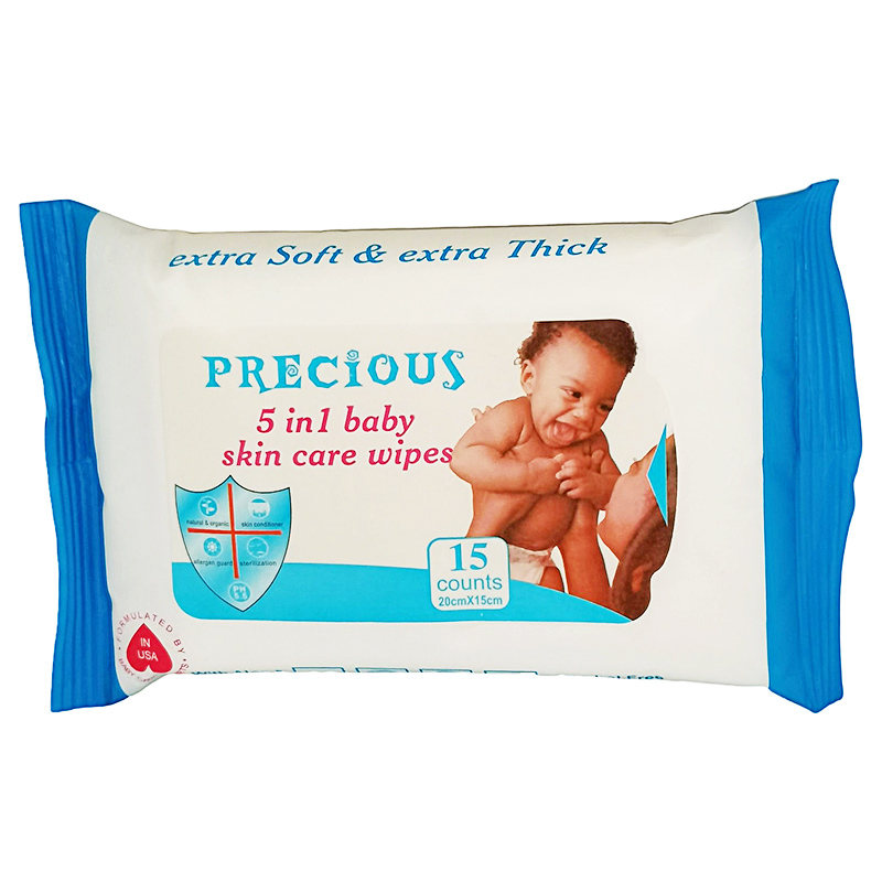 Lingettes pour bébé naturelles, douces et non irritantes