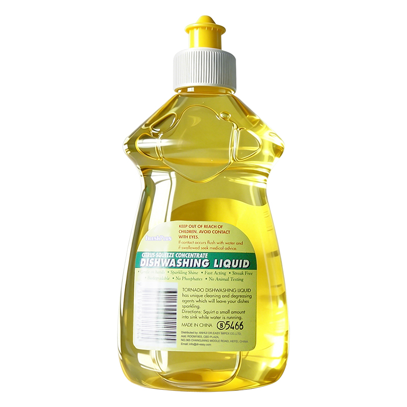 Liquide vaisselle antibactérien concentré multi-usages