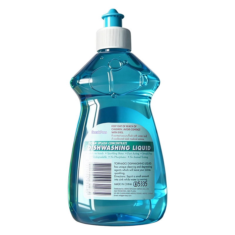 Liquide vaisselle antibactérien concentré multi-usages